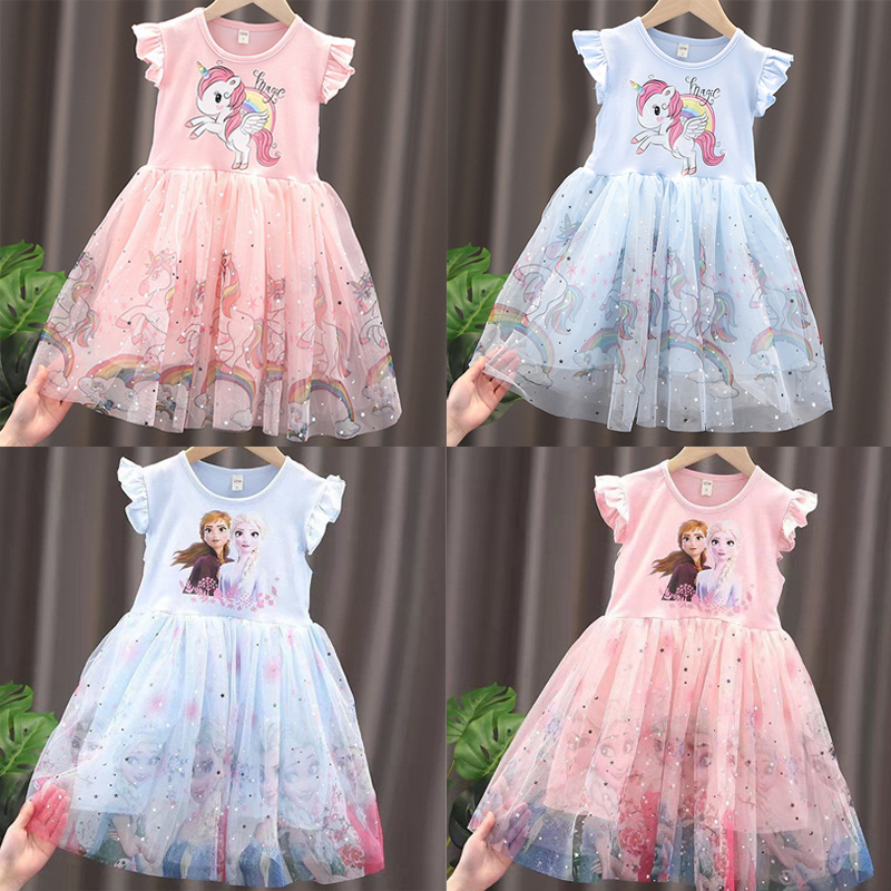 Baby Products Manufacturers - 2024 New Unicorn Summer Princess Dresses