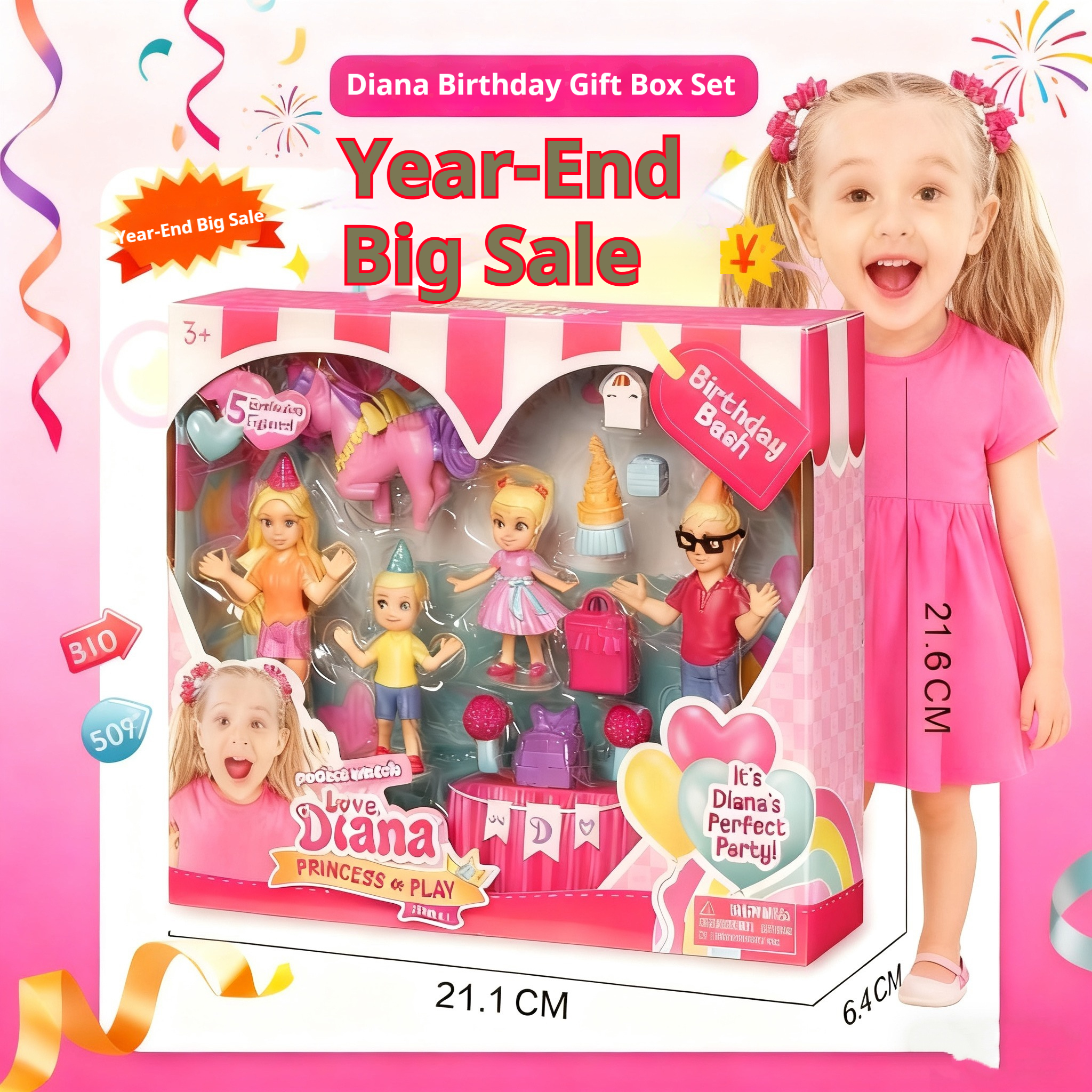 Instock Diana Princess Dream G - Baby Products Packaging review and price