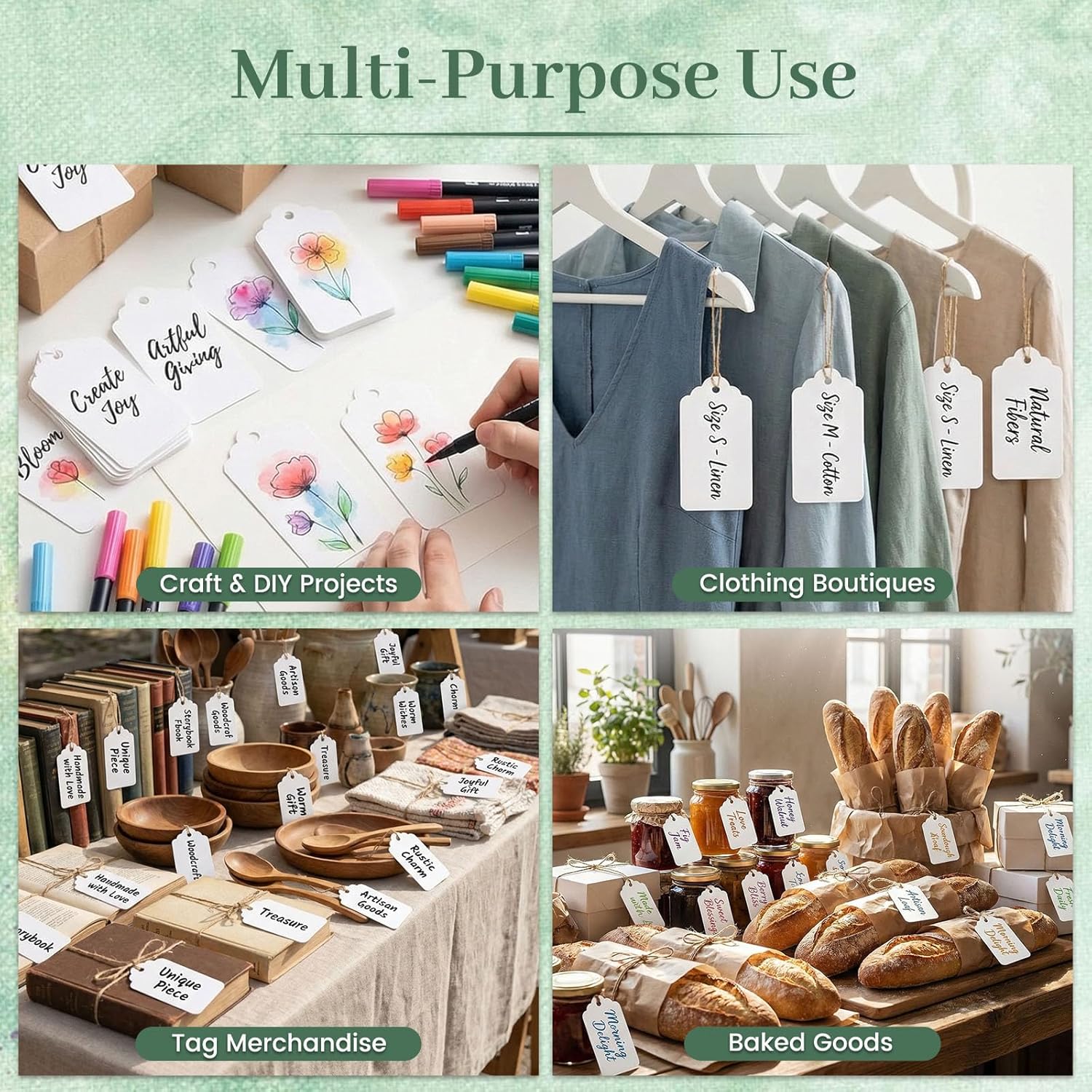 200 Pack Gift Tags with String - Baby Products Gift Pack review and price