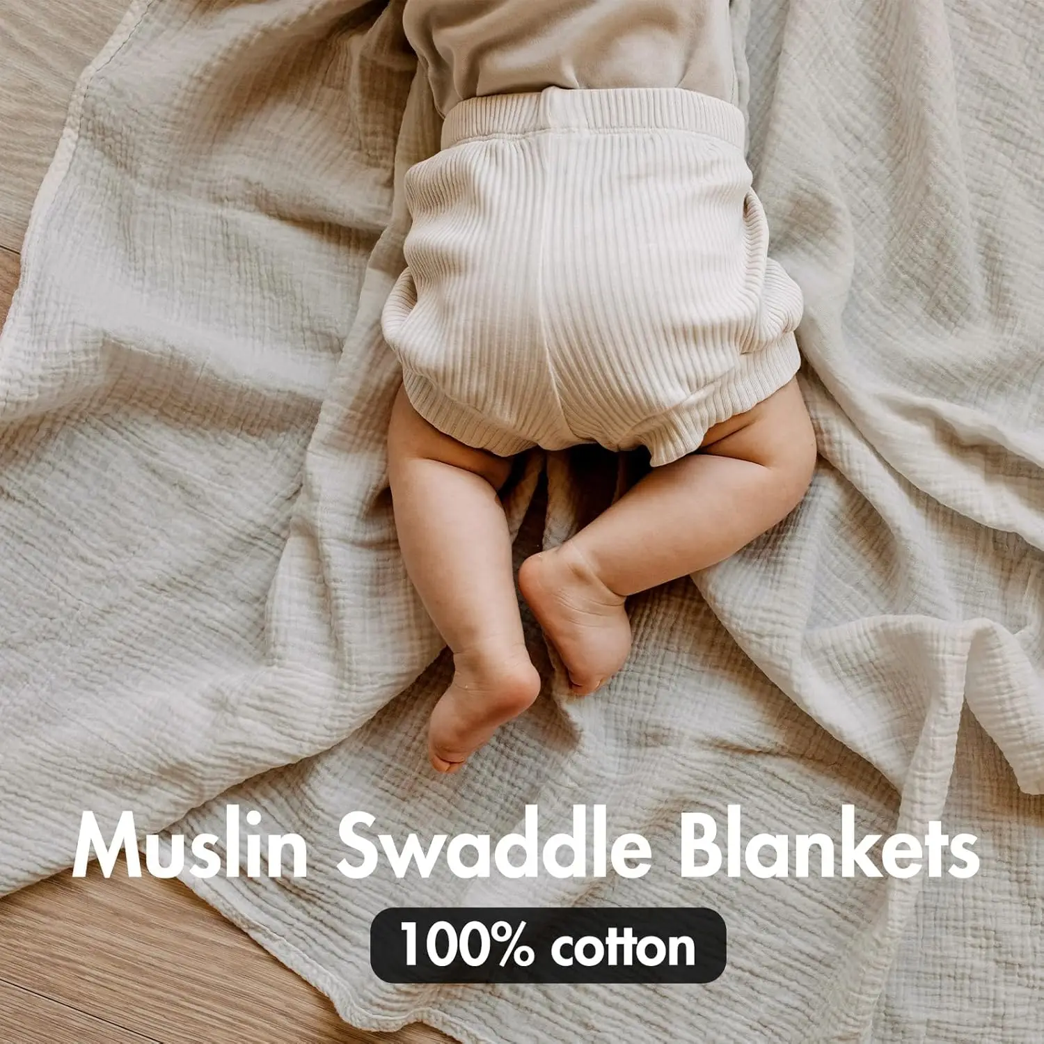 3-Pack Muslin Swaddle Blankets - Baby Products Gift Pack review and price