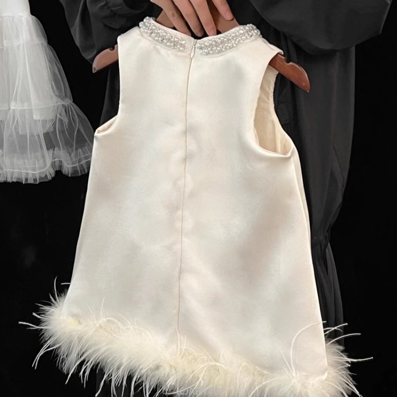 2025 New Girls Satin Feather P - Baby Products Manufacturers review and price