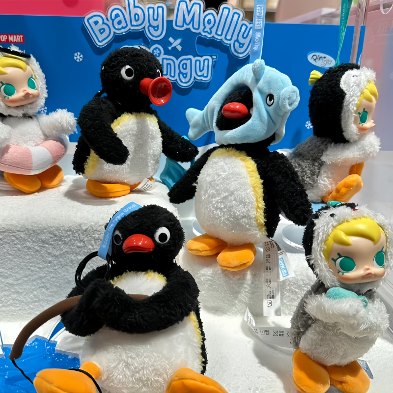 POP MART Baby Molly X Pingu Ha - Baby Products Packaging review and price