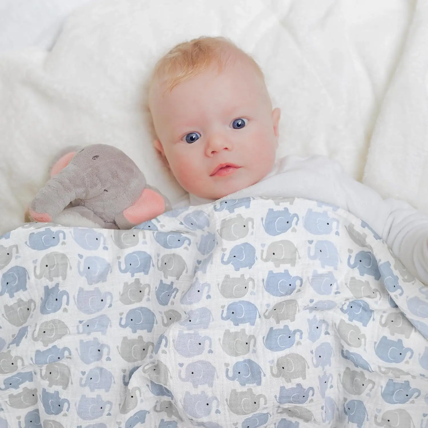 3-Pack Muslin Swaddle Blankets - Baby Products Gift Pack review and price