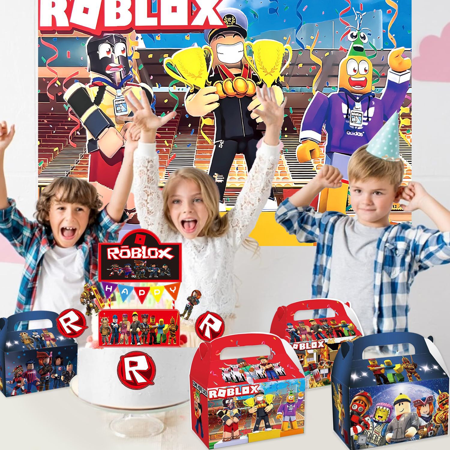 Roblox Birthday Bags Party Fav - Baby Products Packaging review and price